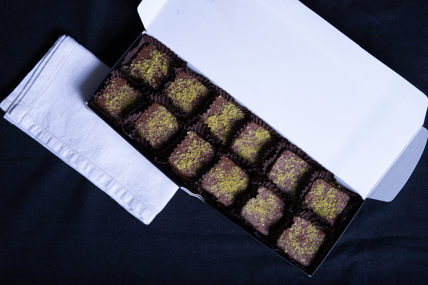 Boccalines Pistacho Dubai (12 unidades)