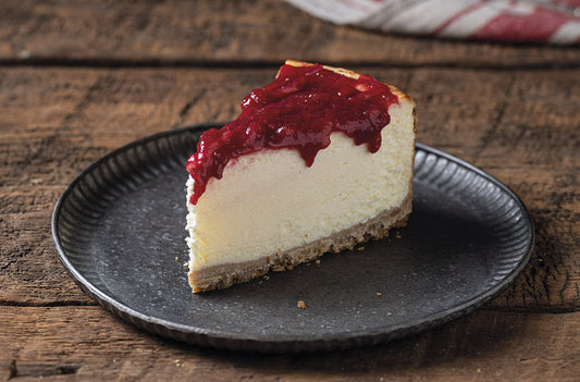Cheesecake New York Frambuesa (20 trozos)