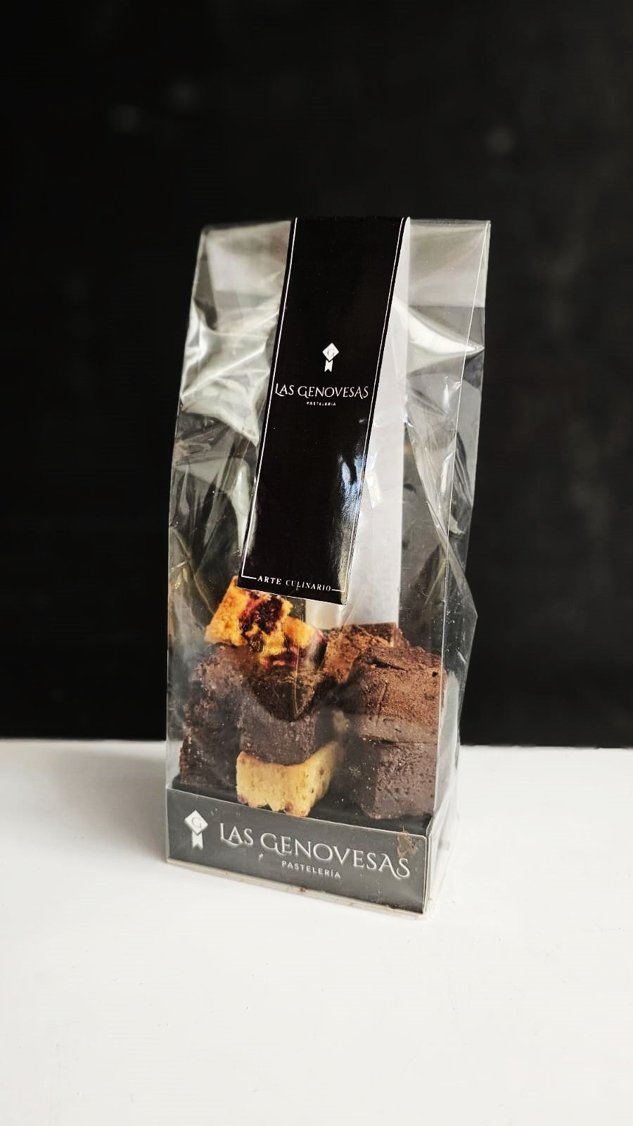 Mix Mini Brownies Tradicionales y Blondies Frambuesas (12 unidades)